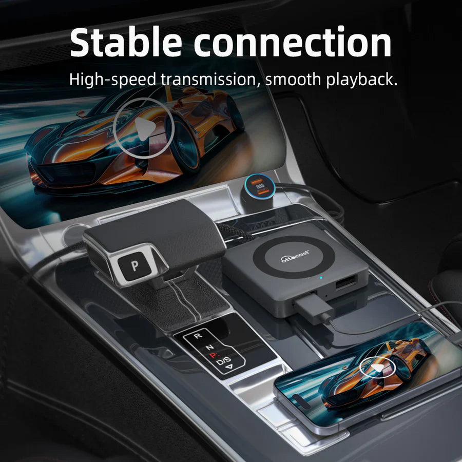Car TV Mate Adaptador HDMI Multimedia y CarPlay Inalámbrico
