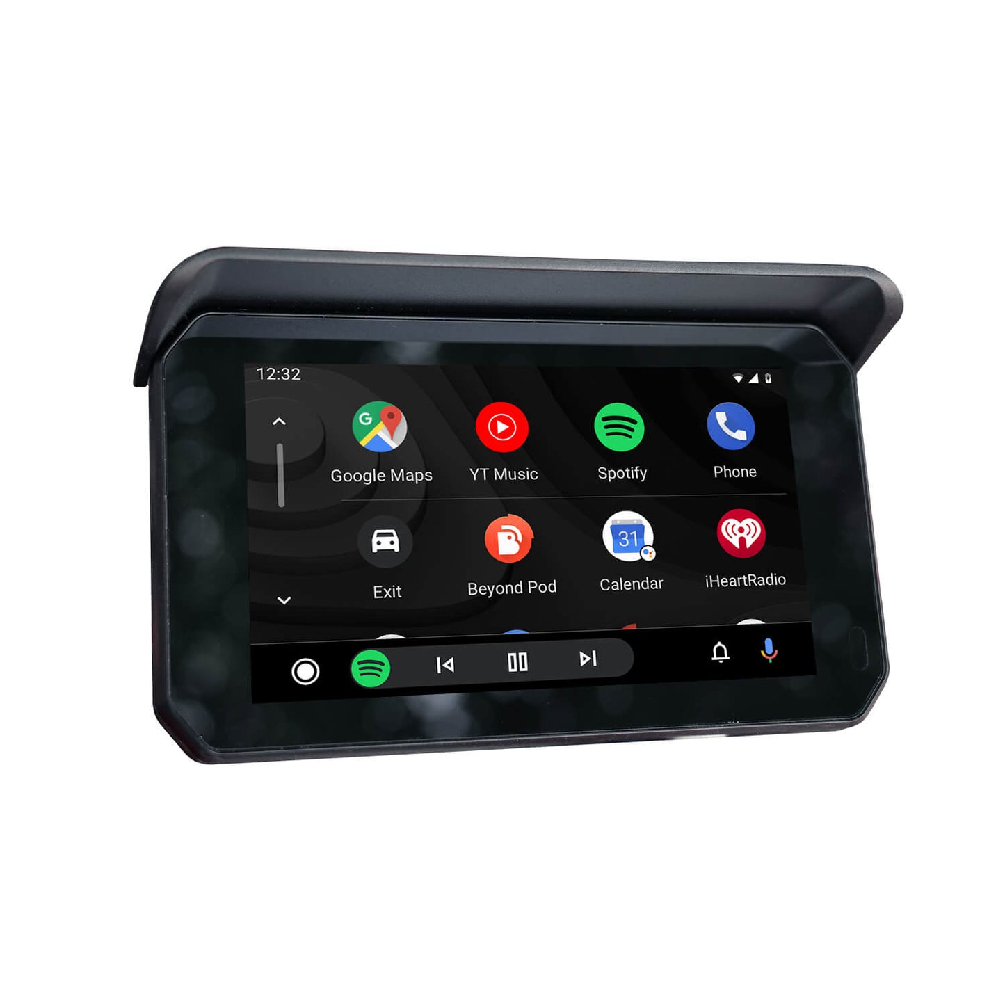 CarPlay Lite C5 SE Pantalla portátil para motocicleta con GPS | CarPlay/Android Auto inalámbrico
