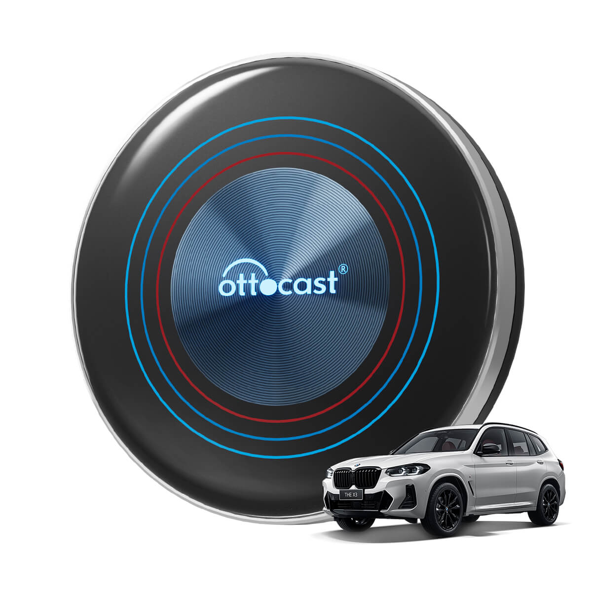 OttoAibox I3 BMW CarPlay AI Box | Netflix,Hulu,App Store + Wireless CarPlay&Wireless Android Auto