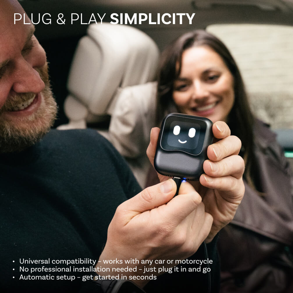 Ottocast - NanoAi | Conversación AI + App Store + pantalla de 1,83 pulgadas + CarPlay inalámbrico y Android Auto