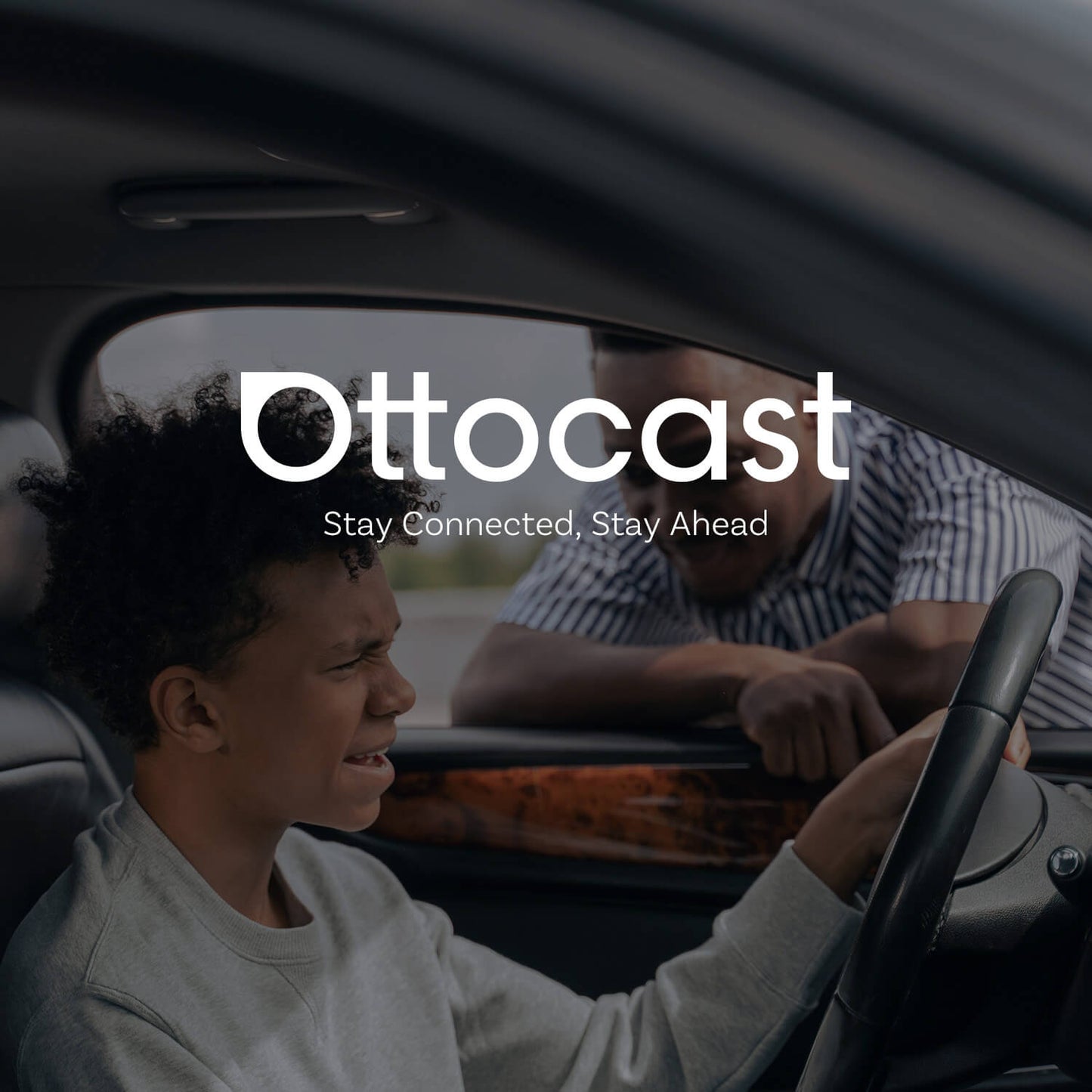 Ottocast Mini | CarPlay inalámbrico + Android Auto + Cambio con un solo clic