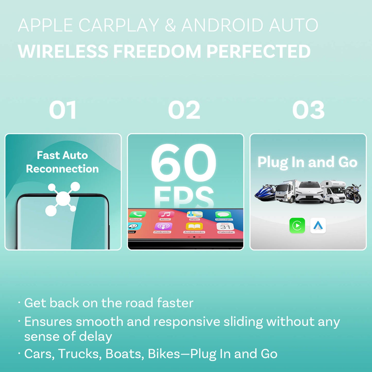Ottocast ScreenFlow Pantalla portátil para auto | Netflix, YouTube, Prime Video y CarPlay/Android Auto inalámbrico
