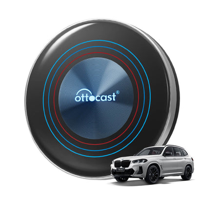 OttoAibox I3 BMW CarPlay AI Box | Netflix,Hulu,App Store + Wireless CarPlay&Wireless Android Auto