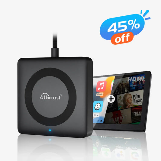 Car TV Mate Pro | Streaming HDMI + Fire TV Stick + Screen Mirroring + CarPlay y Android Auto Inalámbricos