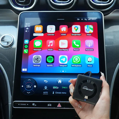 Car TV Mate Pro | Streaming HDMI + Fire TV Stick + Screen Mirroring + CarPlay y Android Auto Inalámbricos