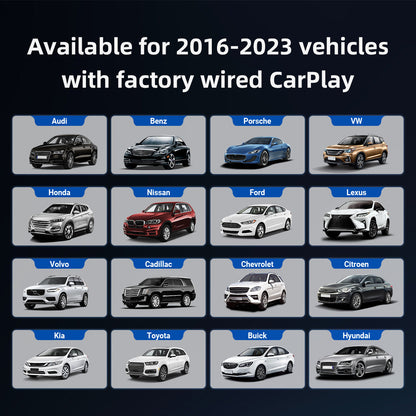 Play2Video Pro | Netflix, YouTube, Prime Video y CarPlay/Android Auto inalámbrico